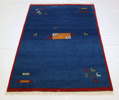 Wool Rug, Hand Knotted Indian Rug