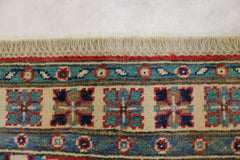 Afghan Oriental Rug, Kazak Hand Knotted Rug