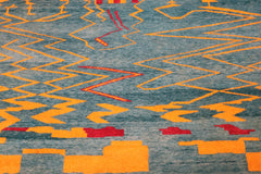 Gabbeh Rug, 6x9 Rug, Hand Knotted Rug