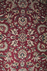 Floral Style Rug, Geometric Rug, Hand Knotted Wool Rug