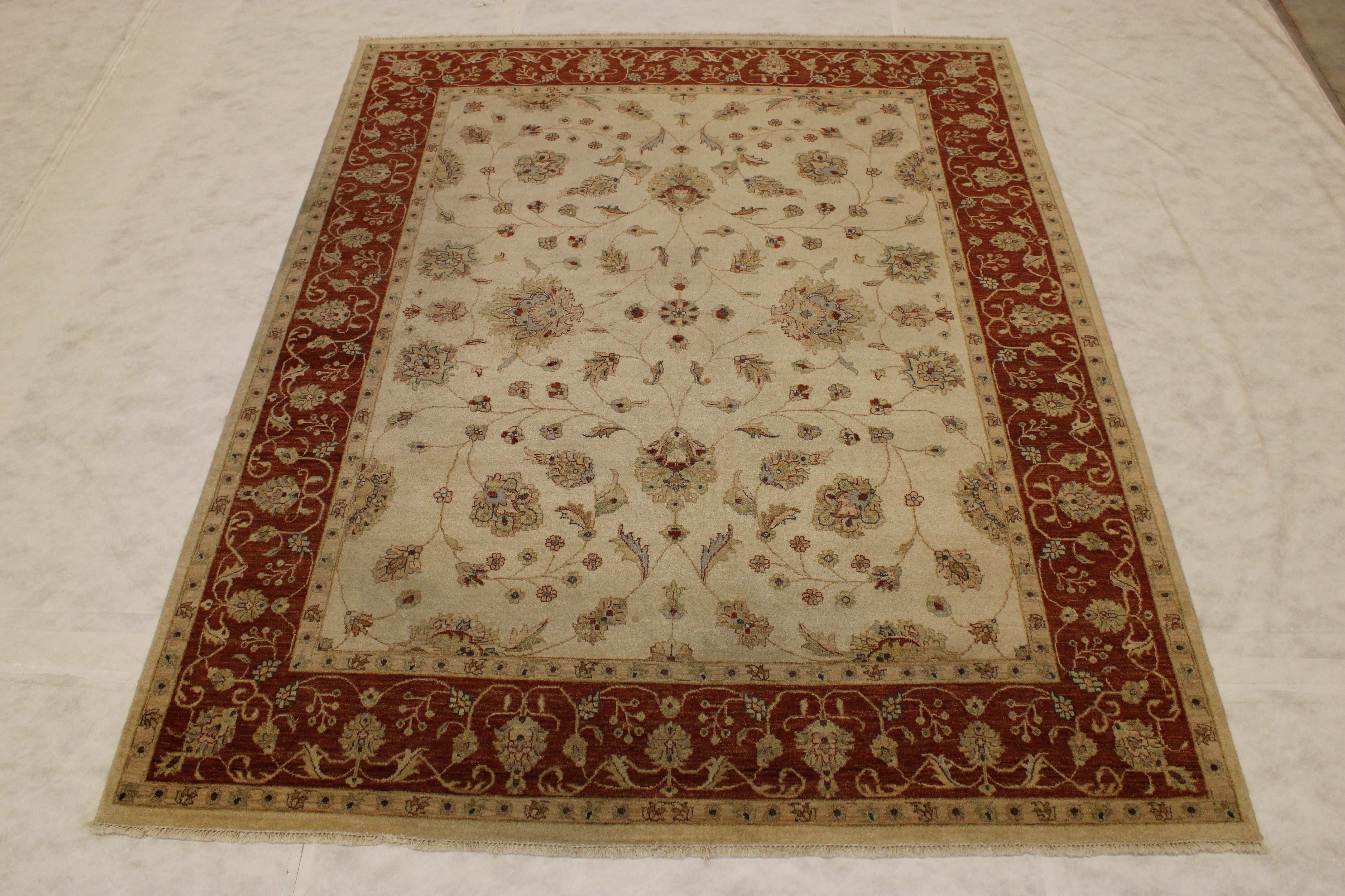 Oriental Rug, Authentic Rug, High Twist Rug, How Big Is 8x10, Office Rug