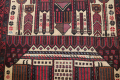 Oushak Rug, Afghan Tribal Rug, Area Rug, Natural Dye Rug