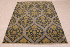 Multicolored Rug, Persian Rugs, Silk Flower Rug, Area Rug In Bedroom, 8x10 Rugs