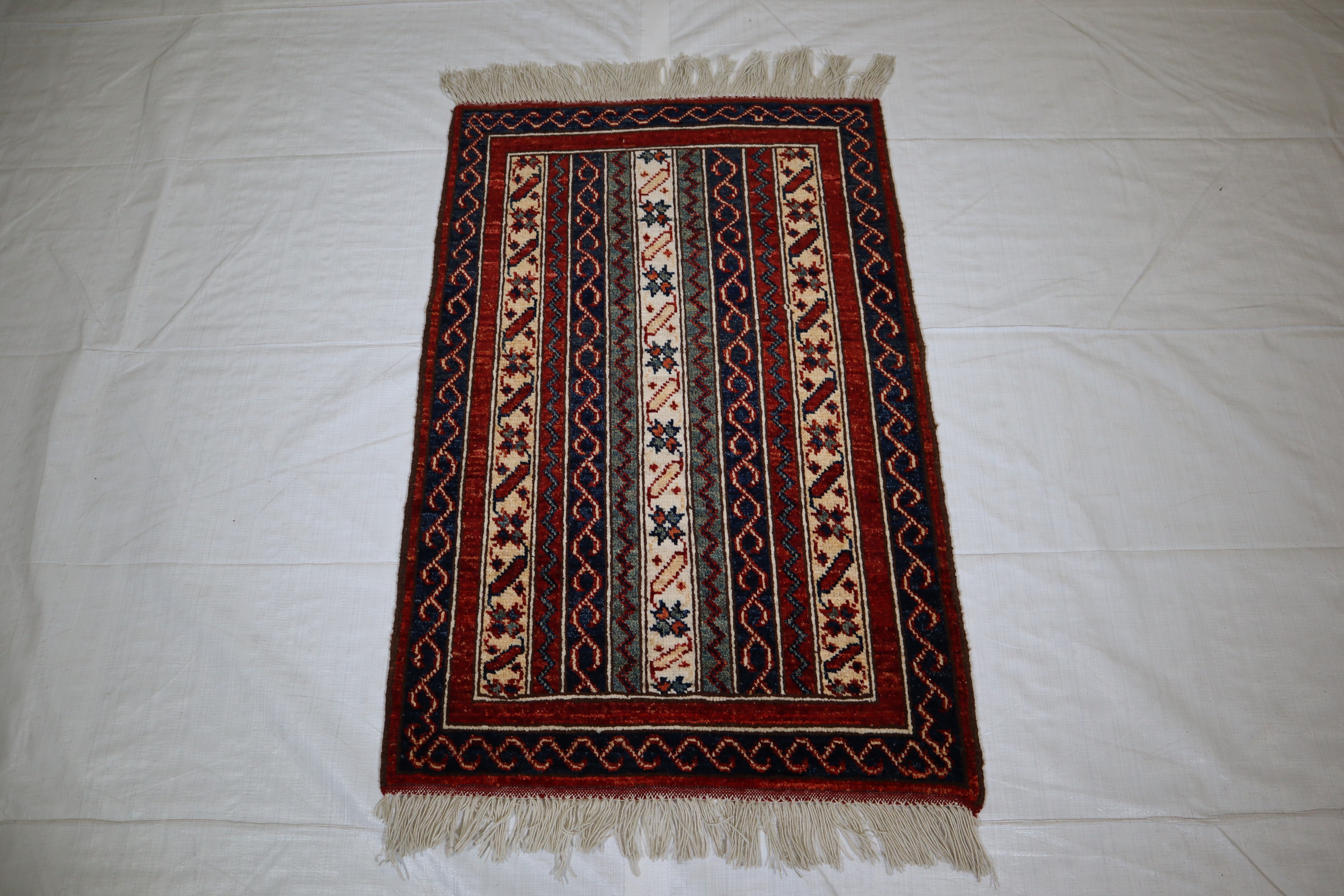 Tribal Rug, Afghan Rug, Hand Knotted Wool Rug, 2x3 Rug