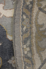 Oushak Rugs, Round Rugs, Natural Multi, Hand Knotted Wool Rug, Table Rug