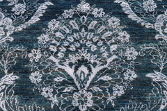Colorful Area Rug, Hand Knotted Rug, Contemporary Rug