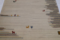 Traditional Rug, Hand Knotted Rug, 5x8 Area Rug