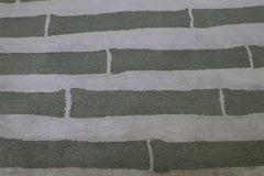 Hand Tufted Rug, Oriental Wool Rug