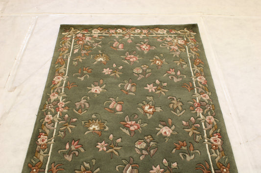 Hand Tufted Rug, 3x5 Indian Rug