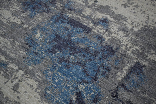 Contemporary Rug, Multi Colored Wool Rug, Rugs To Go