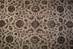 Oriental Rug, Indian Wool Rug, 9x12 Area Rug, Colorful Rug