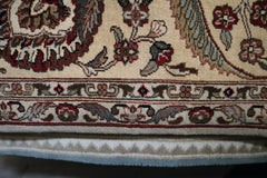 Oriental Rug, Indian Wool Rug, 9x12 Area Rug, Colorful Rug