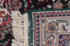 Bidjar Runner, Hand Knotted Runner, Geometric Runner