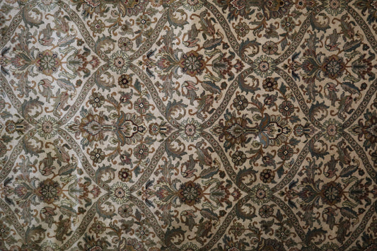 Jaipur Rug, Oriental Rug, Hand Knotted Indian Rug, 9x12 Rug