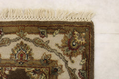 2'7" x 10'0" Silk Flower Hand Knotted Runner