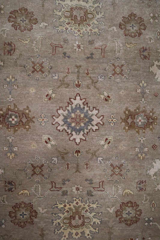 Area Rug, Oushak Rug, Persian Rug, Area Rug 6x9, Wool Rug
