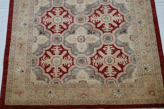 Hand Knotted Pakistani Rug, Oushak Rug, Area Rugs Near Me
