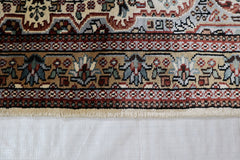 Jammu Kashmir Rug, Indian Hand Knotted Rug, Area Rug