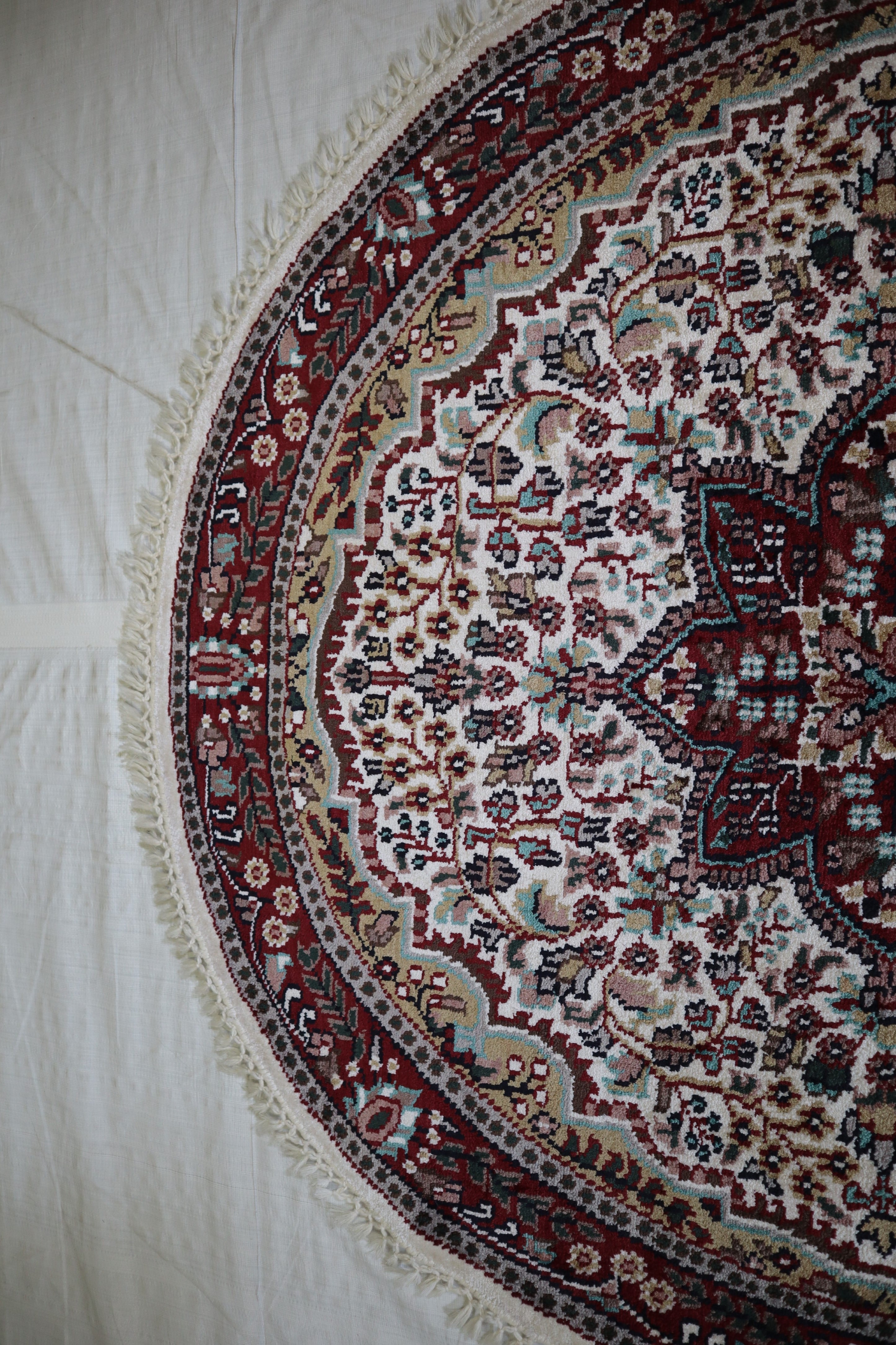 Jammu Kashmir Rug, Round Rug, Colorful Rug, Types Of Persian Rugs – ACD ...